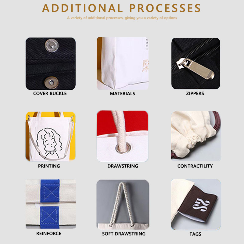 Cotton Drawstring Bags