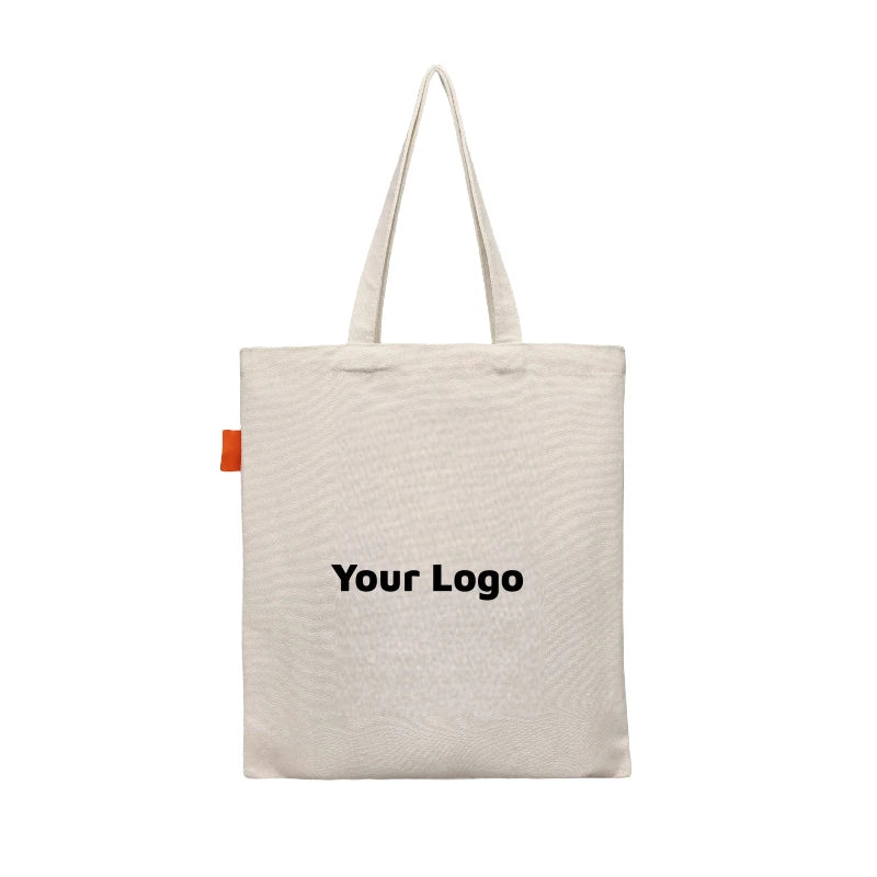 Custom Basic Cotton Tote Bags With Logo